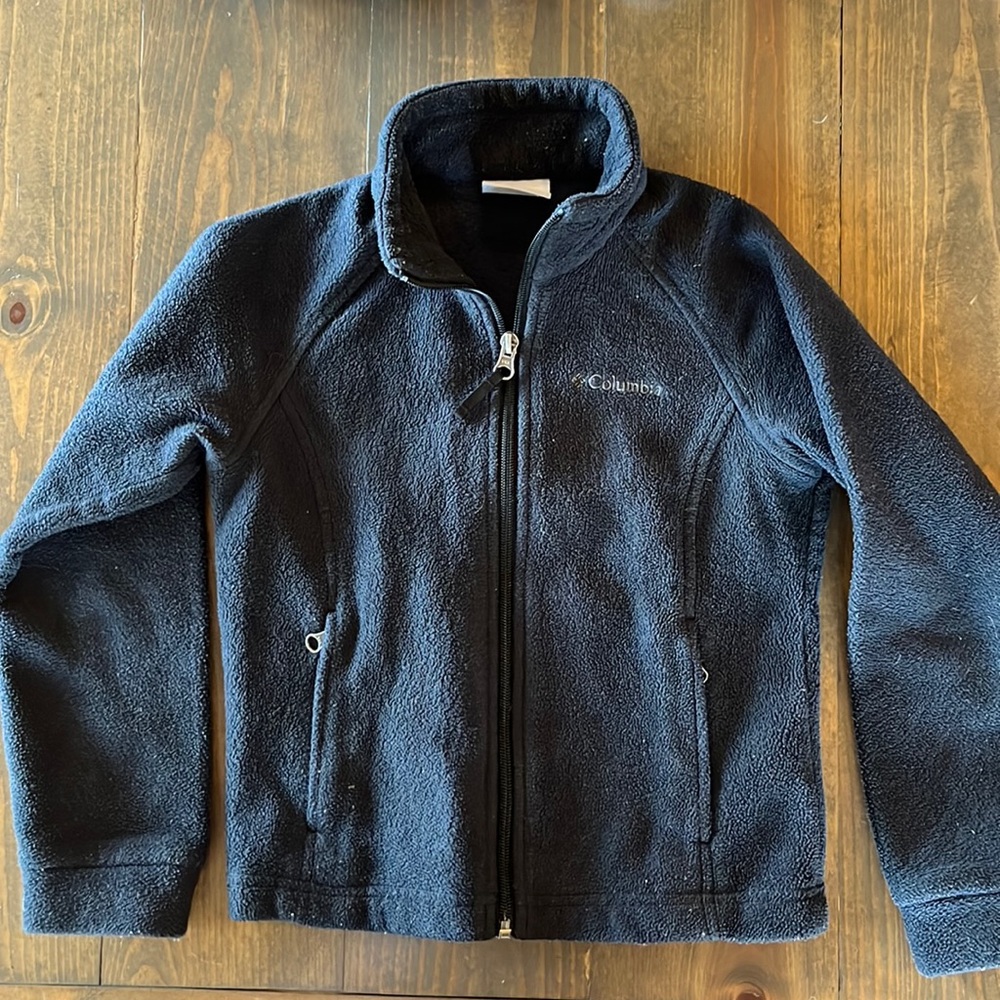 Columbia fleece zip up jacket